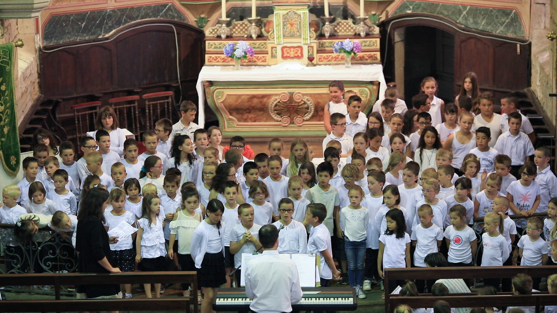 Fête de la musique, chant de clôture